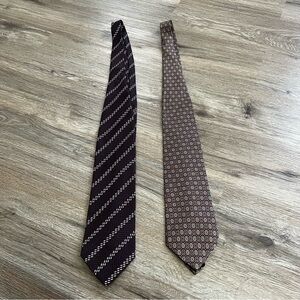 GIORGIO ARMANI & CHRISTIAN DIOR Mens Tie Bundle